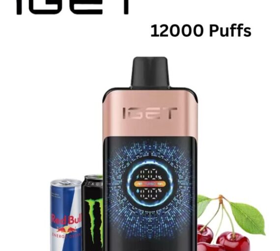 IGET ONE – CHERRY MONSTER – 12000 PUFFS