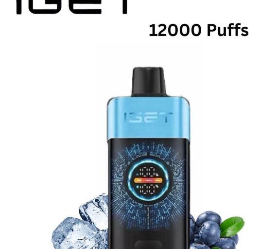 IGET ONE – BLUEBERRY ICE – 12000 PUFFS
