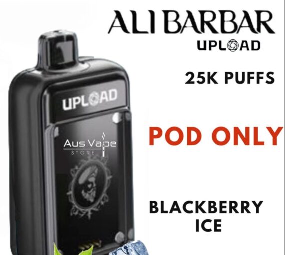ALIBARBAR UPLOAD POD ONLY – BLACKBERRY ICE – 25000 PUFFS