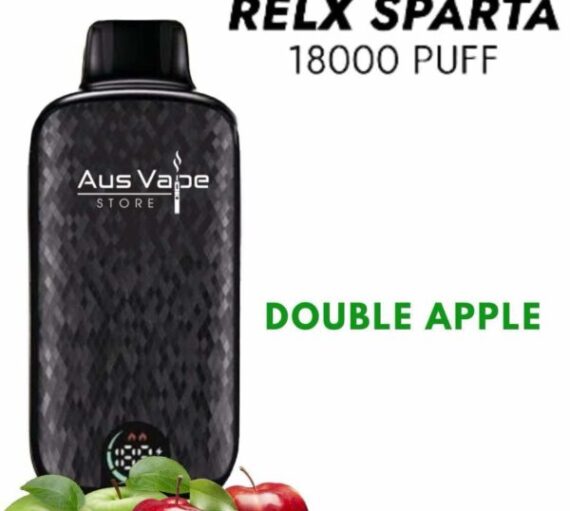 RELX SPARTA – DOUBLE APPLE – 18.000 PUFFS