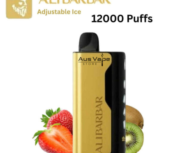 ALIBARBAR ICE ADJUST – STRAWBERRY KIWI – 12000 PUFFS