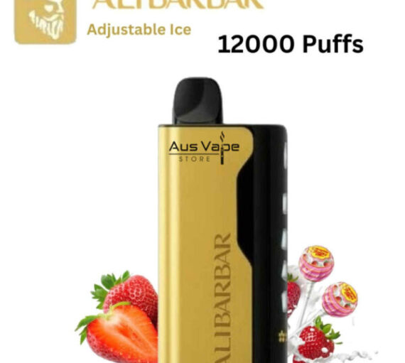 ALIBARBAR ICE ADJUST – CHUPA CHUPS STRAWBERRY – 12000 PUFFS