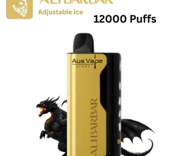 ALIBARBAR ICE ADJUST – BLACK DRAGON – 12000 PUFFS