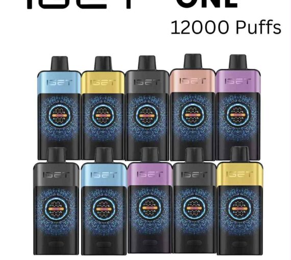 BULK 10 PCS – IGET ONE 12000 PUFFS – CAN MIX FLAVOURS