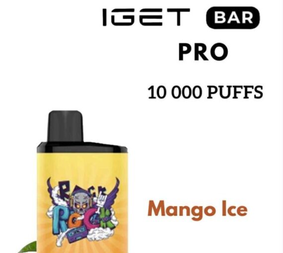 IGET BAR PRO – MANGO ICE – 10 000 PUFFS