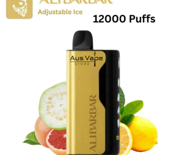 ALIBARBAR ICE ADJUST – GRAPEFRUIT GUAVA LEMON – 12000 PUFFS